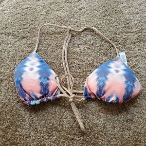 Water Glamour Bikini Top Size Small